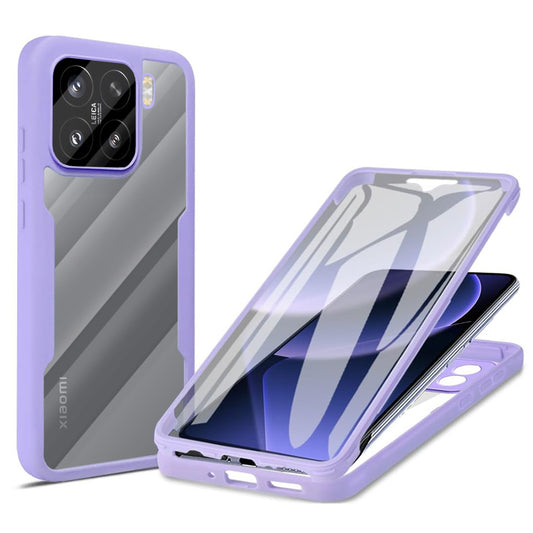 Fodral för Xiaomi 15, Techsuit, ColorVerse 360, Lila
