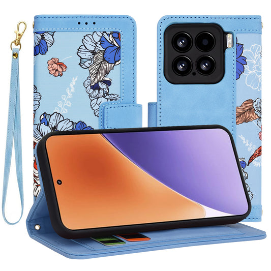 Fodral för Xiaomi 15, Techsuit, FlipCraft, Blå