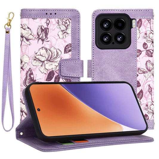 Fodral för Xiaomi 15, Techsuit, FlipCraft, Lila