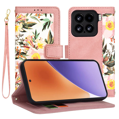 Fodral för Xiaomi 15, Techsuit, FlipCraft, Rosa