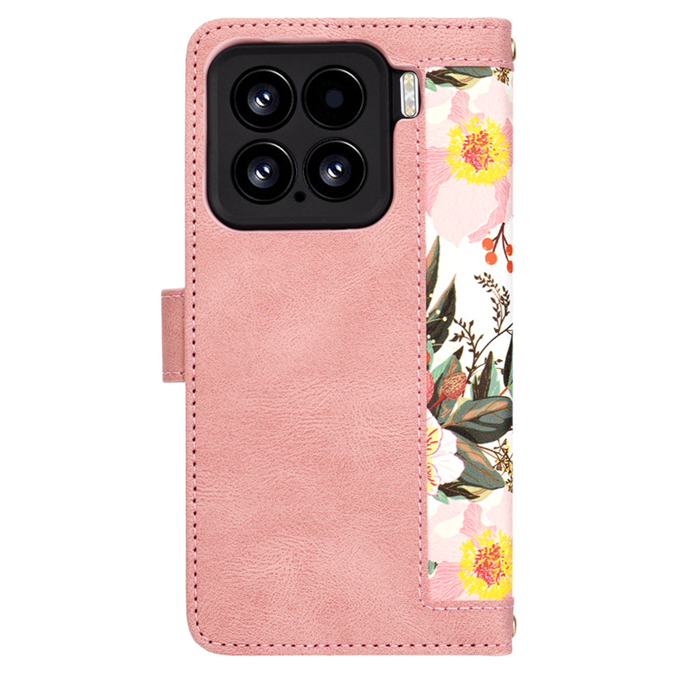 Fodral för Xiaomi 15, Techsuit, FlipCraft, Rosa