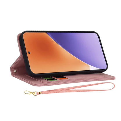 Fodral för Xiaomi 15, Techsuit, FlipCraft, Rosa
