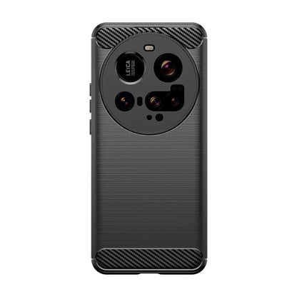 Fodral för Xiaomi 15 Ultra, Techsuit, Kolfiber, Svart