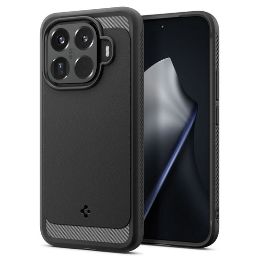 Skyddsfodral för Xiaomi 15T Pro, Spigen, Rugged Armor, Svart ACS11152
