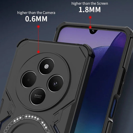 MagSafe-fodral för Xiaomi 15T Pro, Techsuit, ArmorMag, Svart