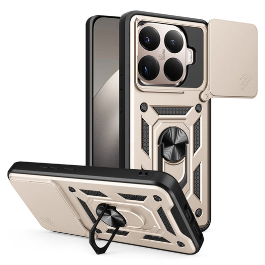 Skyddsfodral för Xiaomi 15T Pro, Techsuit, CamShield, Guld