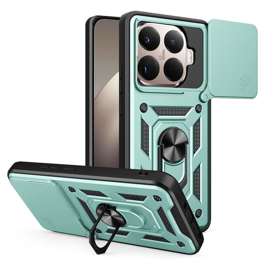 Skyddsfodral för Xiaomi 15T Pro, Techsuit, CamShield, Grön