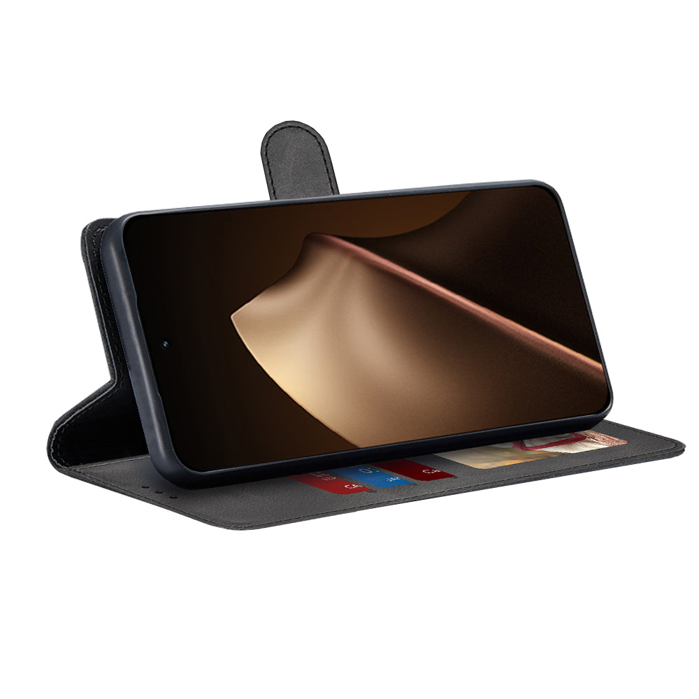 Fodral för Xiaomi 15T Pro, Techsuit, Diary Book, Svart