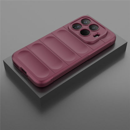 Fodral för Xiaomi 15T Pro, Techsuit, Magic Shield, Körsbärsröd