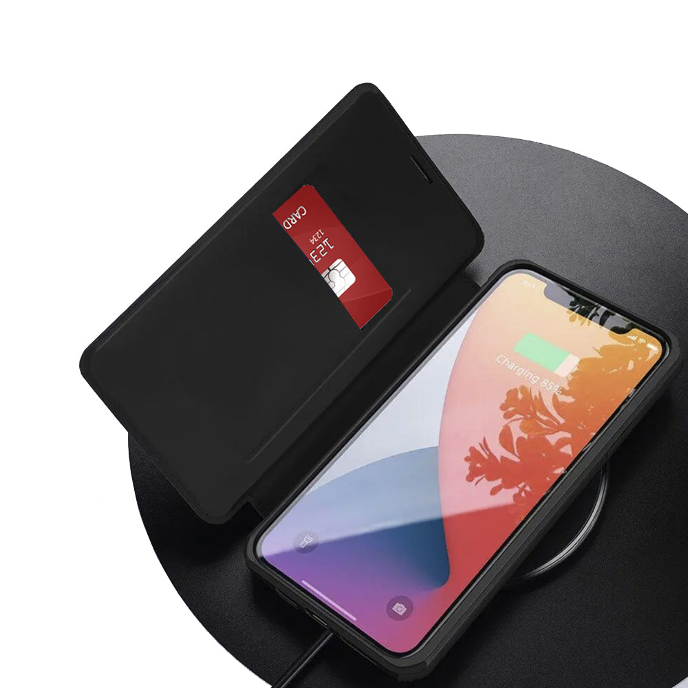 Fodral för Xiaomi 15T, Techsuit, Magskin Book, Svart