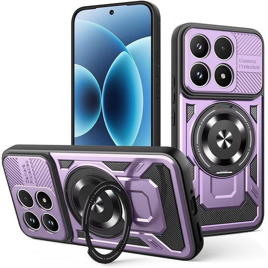 Fodral för Xiaomi 17, Techsuit, RuggedCam, Lila