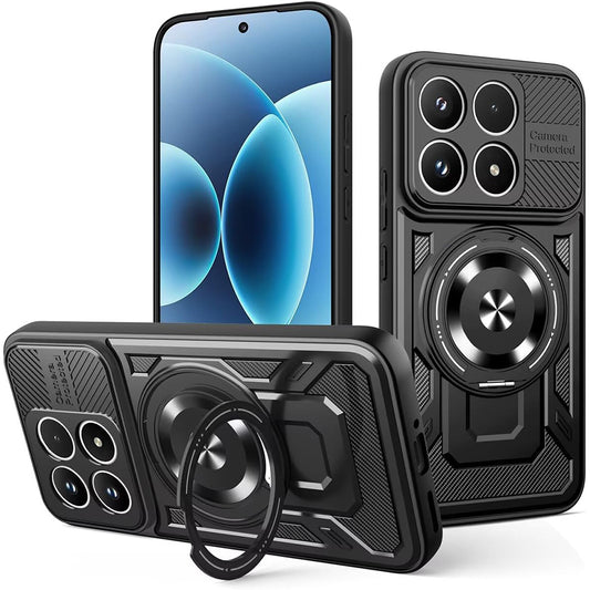 Fodral för Xiaomi 17, Techsuit, RuggedCam, Svart