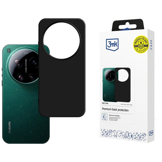 Skyddsfodral för Xiaomi 17 Ultra, 3MK, Svart
