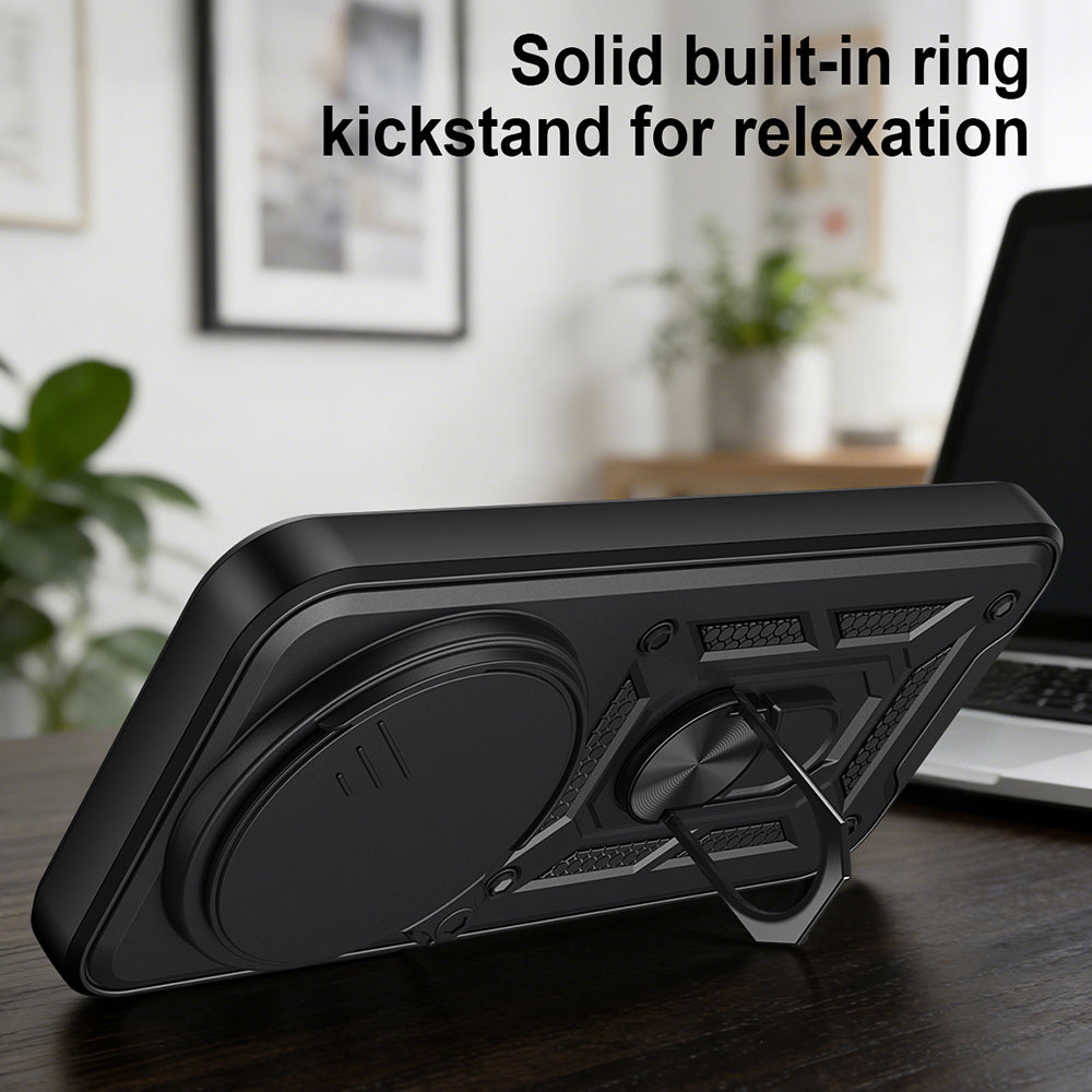 Skyddsfodral för Xiaomi 17 Ultra, Techsuit, CamShield, Svart