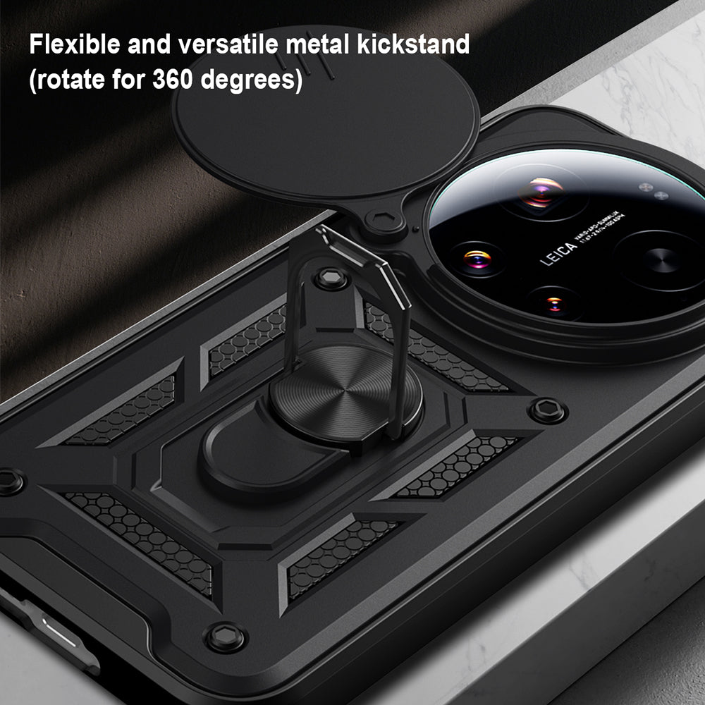 Skyddsfodral för Xiaomi 17 Ultra, Techsuit, CamShield, Svart