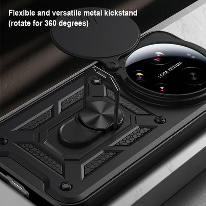 Skyddsfodral för Xiaomi 17 Ultra, Techsuit, CamShield, Svart