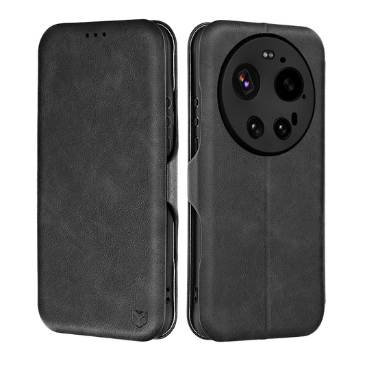 Fodral för Xiaomi 17 Ultra, Techsuit, Safe Wallet Plus, Svart