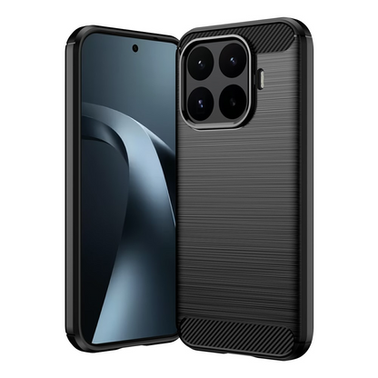 Fodral för Xiaomi 17T, OEM, Carbon Black, Svart
