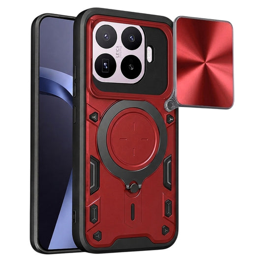 Fodral för Xiaomi 17T Pro, Techsuit, CamGuard Pro, Röd