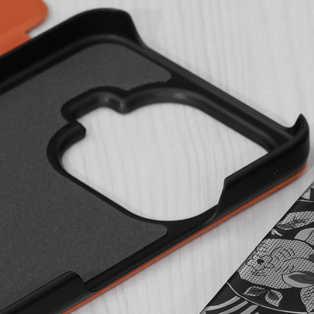 Fodral för Xiaomi 17T Pro, Techsuit, eFold, Orange
