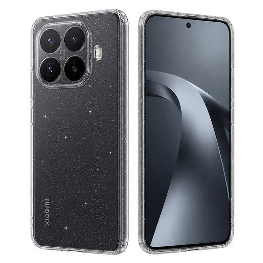 Fodral för Xiaomi 17T Pro, Techsuit, SparkleSkin, Transparent