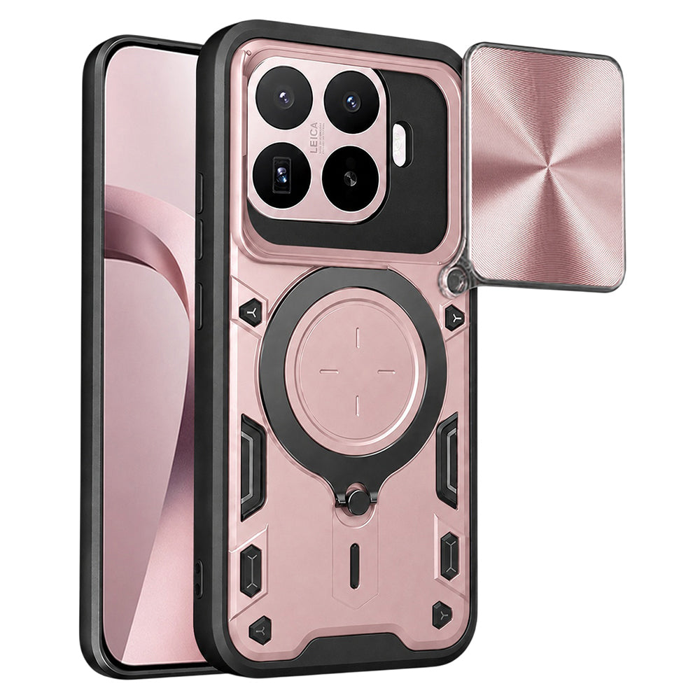 Fodral för Xiaomi 17T, Techsuit, CamGuard Pro, Roséguld