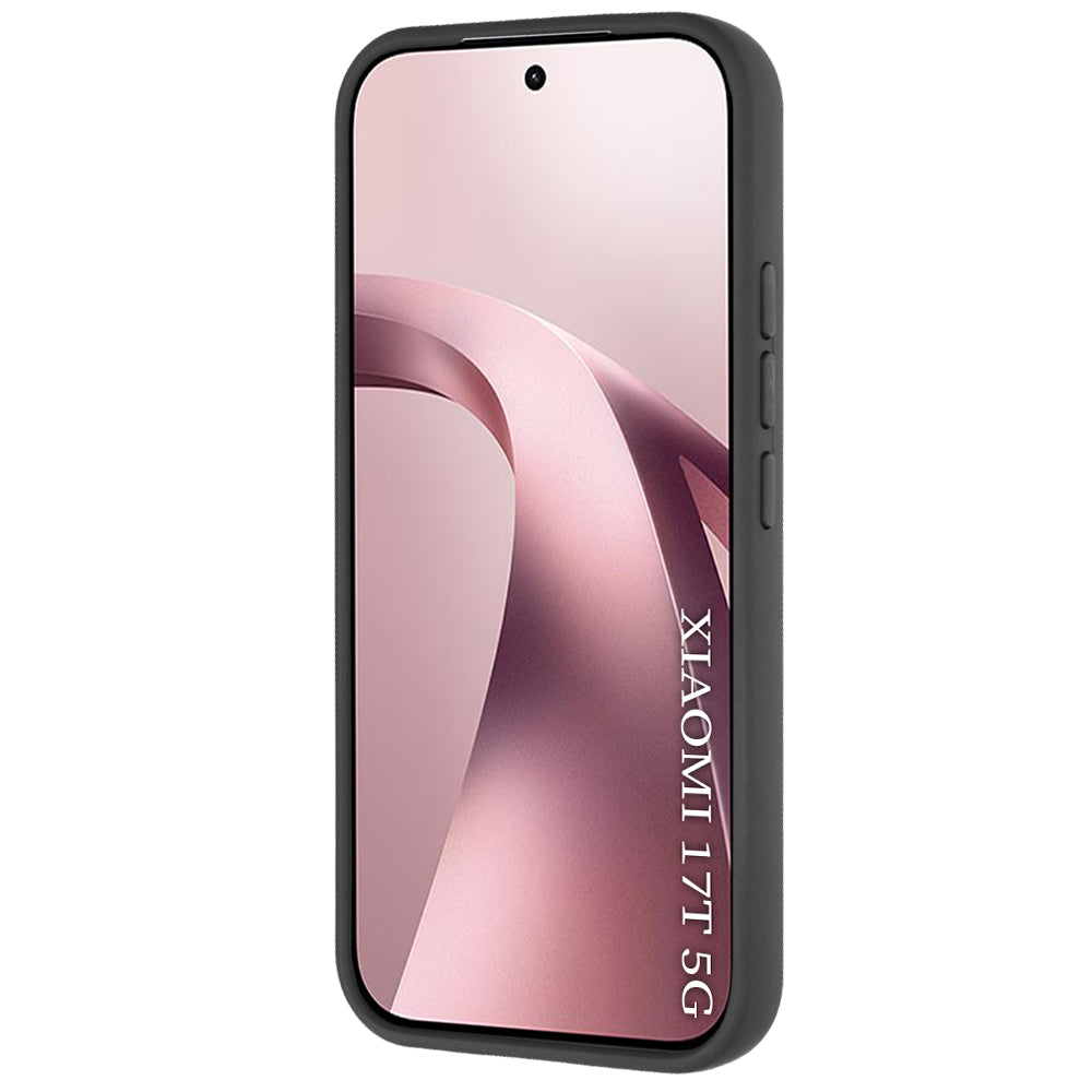 Fodral för Xiaomi 17T, Techsuit, Glinth, Svart