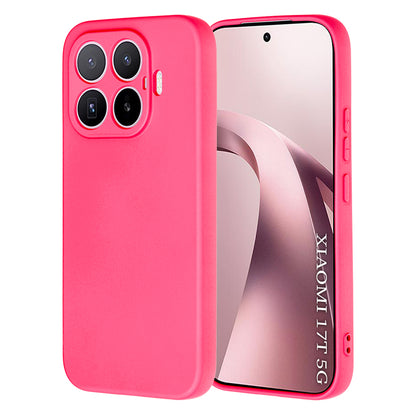 Fodral för Xiaomi 17T, Techsuit, SoftFlex, Mörkrosa