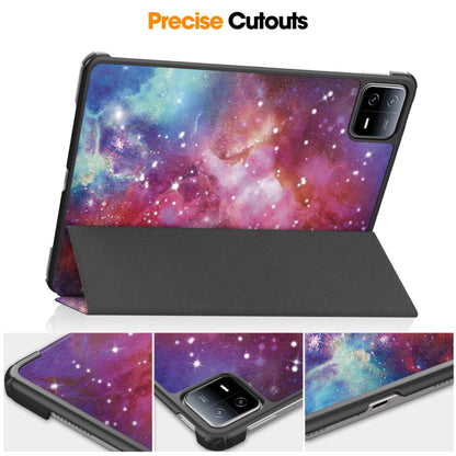 Fodral för Xiaomi Pad 6 / 6 Pro, Techsuit, FoldPro Galaxy, Flerfärgad