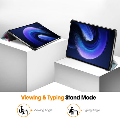 Fodral för Xiaomi Pad 6 / 6 Pro, Techsuit, FoldPro Unicorn, Flerfärgad