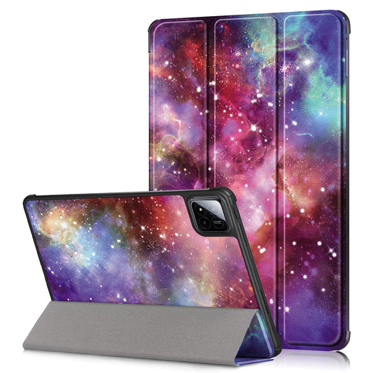 Fodral för Xiaomi Pad 7 / 7 Pro, Techsuit, FoldPro Galaxy, Flerfärgad