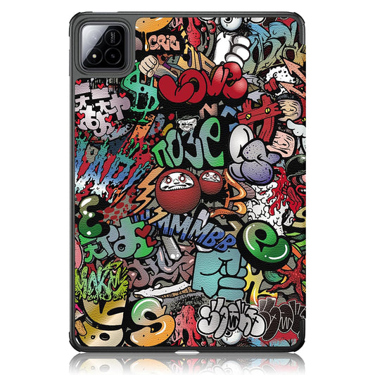 Fodral för Xiaomi Pad 7 / 7 Pro, Techsuit, FoldPro Urban Vibe, Flerfärgad
