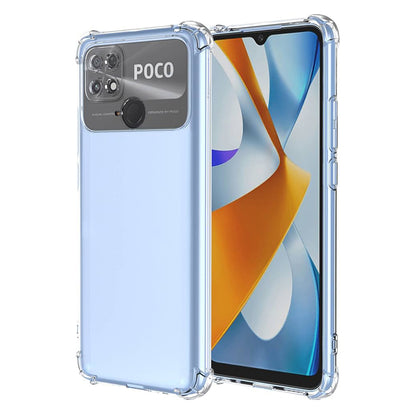 Fodral för Xiaomi Poco C40, Techsuit, Stötsäker Klar, Transparent