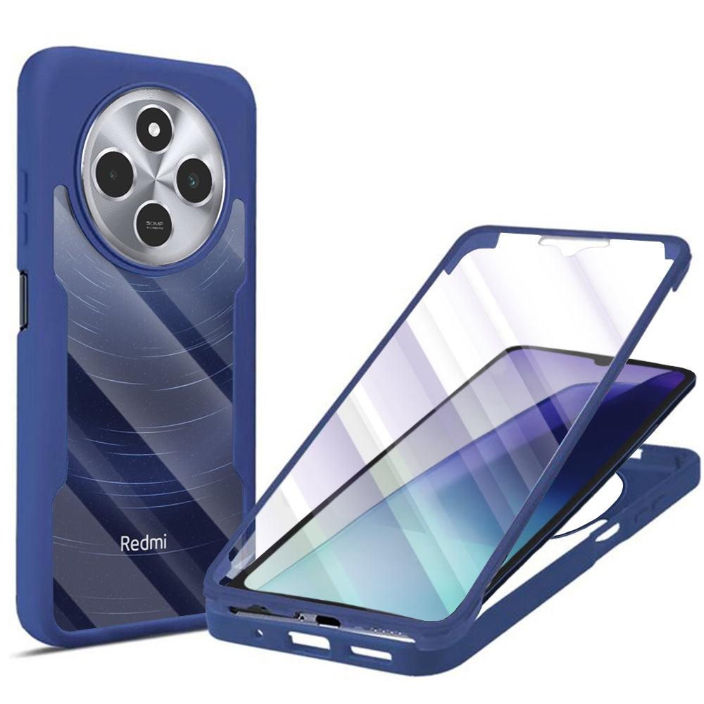 Fodral för Xiaomi Poco C75 / Redmi 14C, Techsuit, ColorVerse 360, Blå
