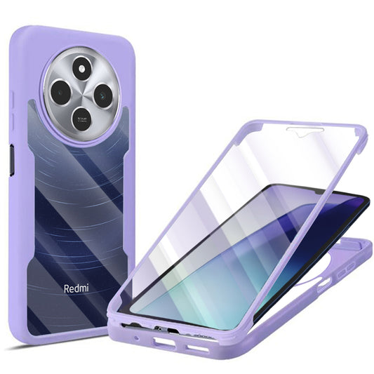 Fodral för Xiaomi Poco C75 / Redmi 14C, Techsuit, ColorVerse 360, Lila