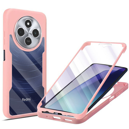 Fodral för Xiaomi Poco C75 / Redmi 14C, Techsuit, ColorVerse 360, Rosa