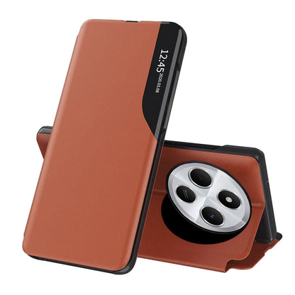 Fodral för Xiaomi Poco C75 / Redmi 14C, Techsuit, eFold, Orange