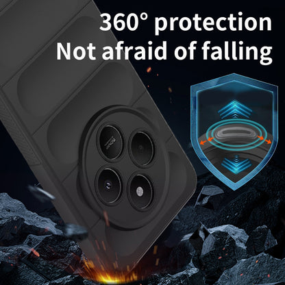 Fodral för Xiaomi Poco C75 / Redmi 14C, Techsuit, Magic Shield, Röd