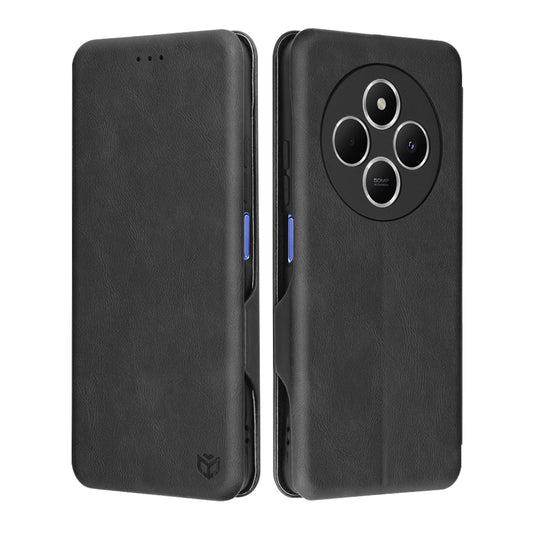 Fodral för Xiaomi Poco C75 / Redmi 14C, Techsuit, Safe Wallet Plus, Svart