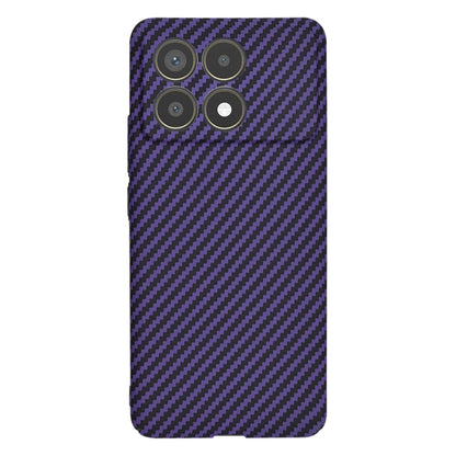 Fodral för Xiaomi Poco F6 Pro, Techsuit, Carbonite FiberShell, Lila