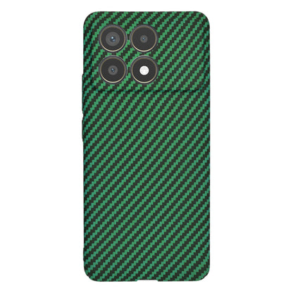 Fodral för Xiaomi Poco F6 Pro, Techsuit, Carbonite FiberShell, Grön