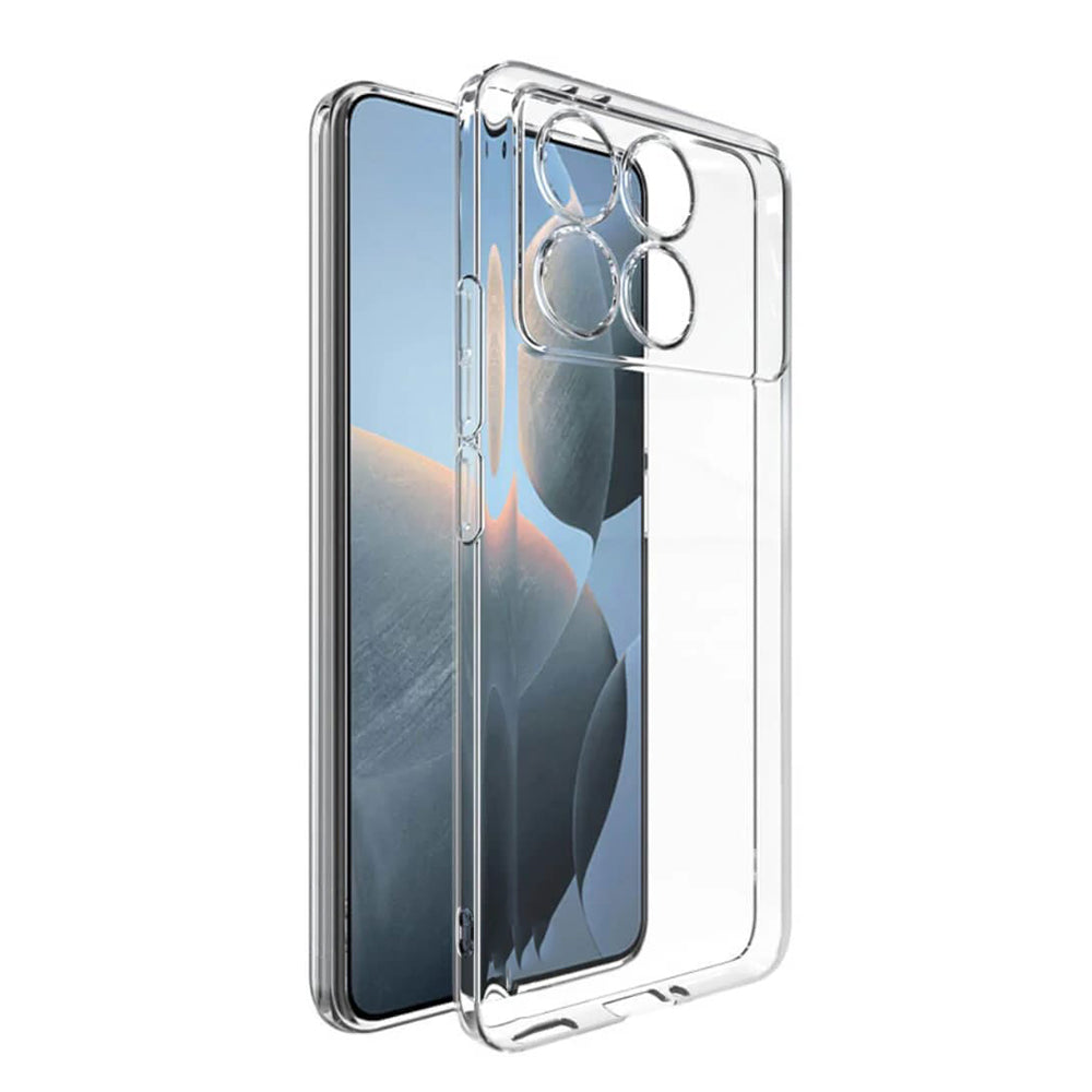 Fodral för Xiaomi Poco F6 Pro, Techsuit, Klar, Transparent