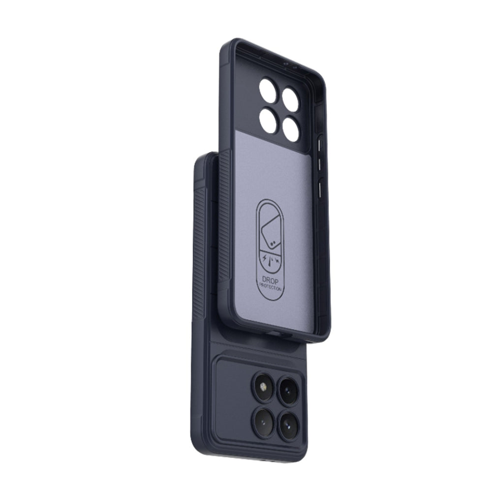 Case for Xiaomi Poco F6 Pro, Techsuit, Magic Shield, Purple