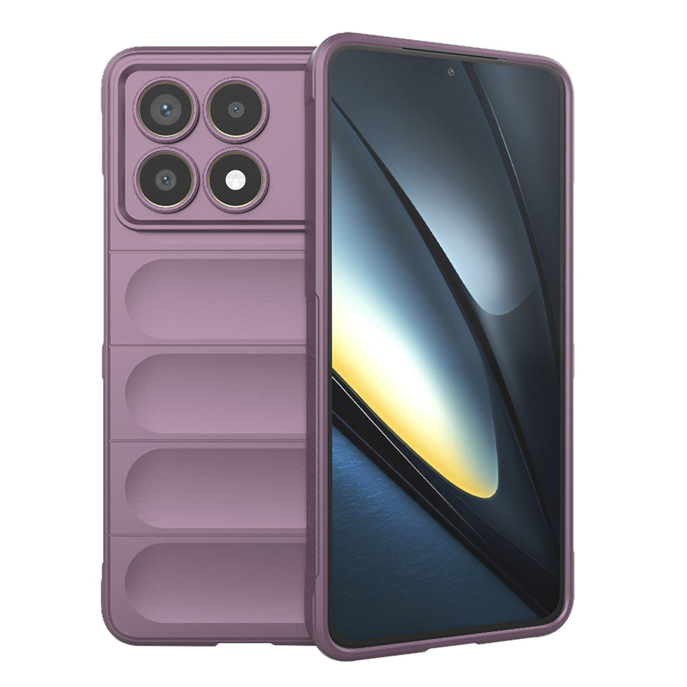 Case for Xiaomi Poco F6 Pro, Techsuit, Magic Shield, Purple