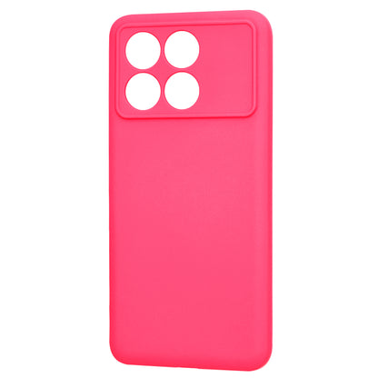 Fodral för Xiaomi Poco F6 Pro, Techsuit, SoftFlex, Mörkrosa