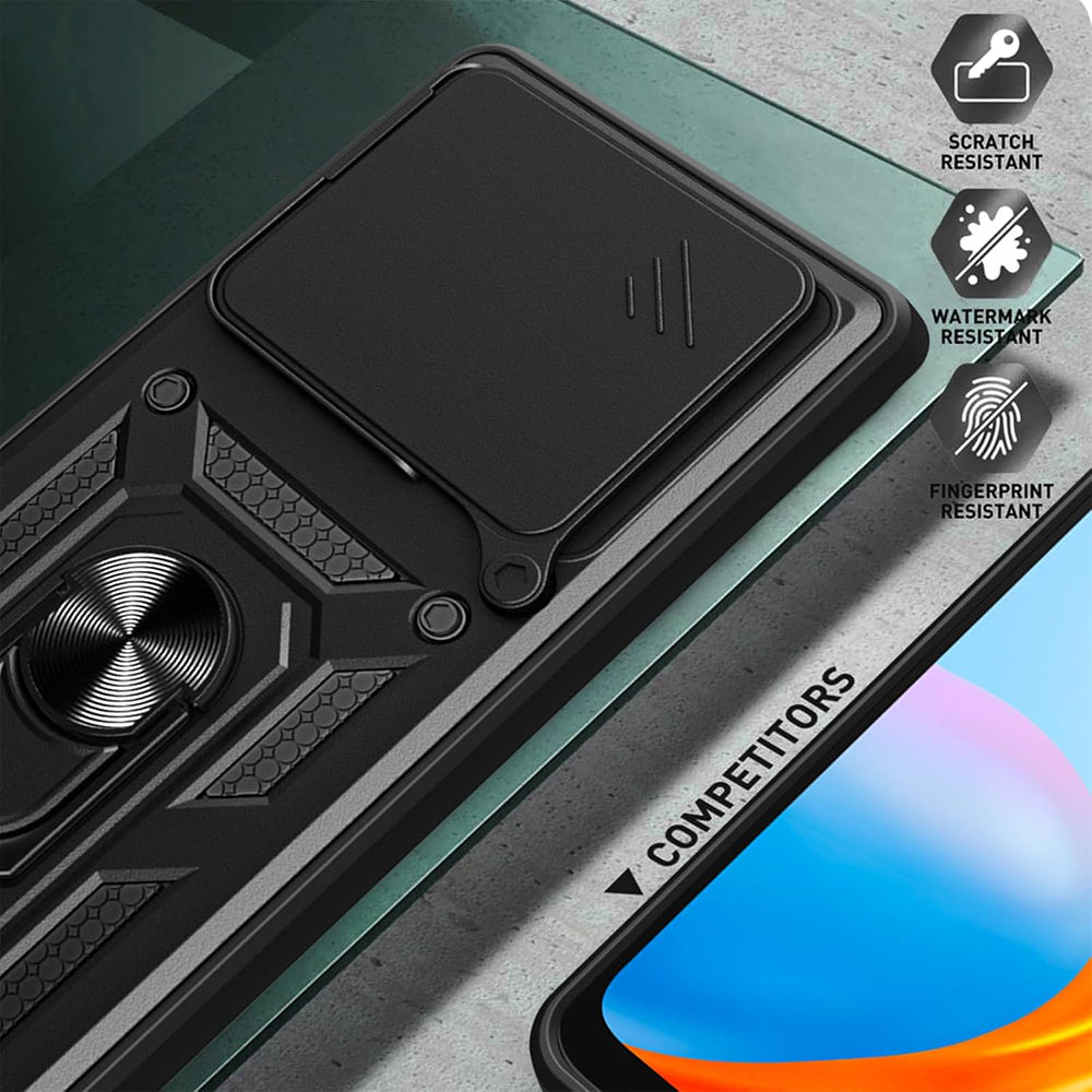 Fodral för Xiaomi Poco F6, Techsuit, CamShield, Rosa