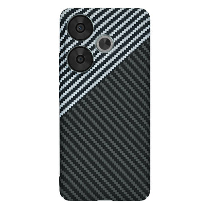 Fodral för Xiaomi Poco F6, Techsuit, Carbonite FiberShell, Svart Grå