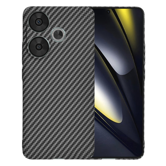 Fodral för Xiaomi Poco F6, Techsuit, Carbonite FiberShell, Svart