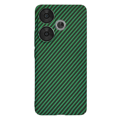 Fodral för Xiaomi Poco F6, Techsuit, Carbonite FiberShell, Grön