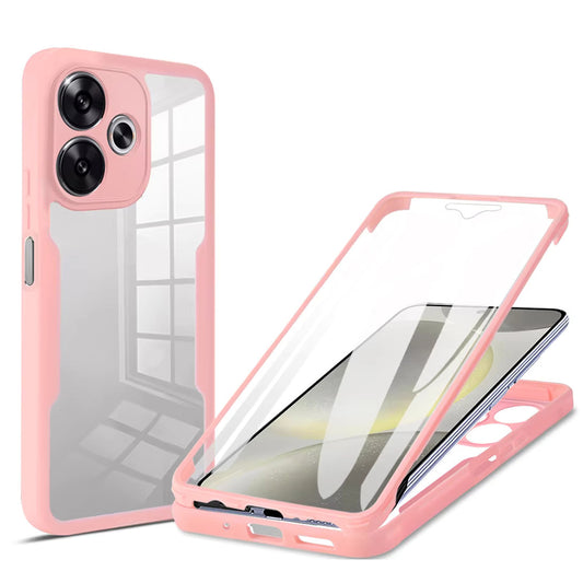 Fodral för Xiaomi Poco F6, Techsuit, ColorVerse 360, Rosa